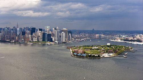 AERIAL VIEW OF NEW YORK CITY (NEW YORK-USA)