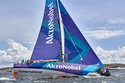 team AkzoNobel  in Volvo Ocean Race 2017-18.