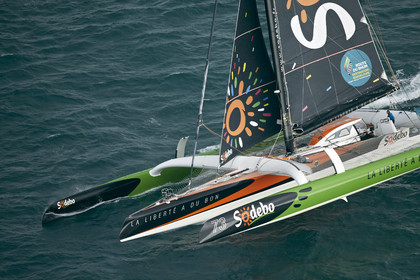 2014 ROUTE DU RHUM-DESTINATION GUADELOUPE, SOLO SAILING TRANSATLANTIC : ST MALO (FRA)   POINTE A PITRE-GUADELOUPE (FRENCH WEST INDIES)
