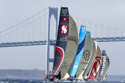 team AkzoNobel  in Volvo Ocean Race 2017-18.