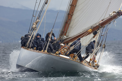 22_17006   © Thierry Martinez.FAIRLIE,SCOTLAND - UK 12th June 20222022 RICHARD MILLE FIFE REGATTA.Day 2 : LARGS to ROTHESAY