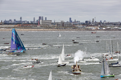 team AkzoNobel  in Volvo Ocean Race 2017-18.