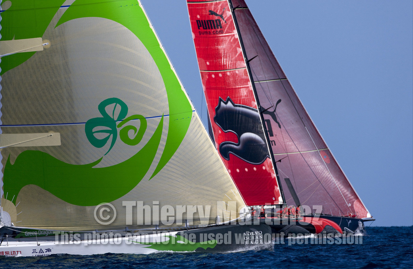 VOLVO OCEAN RACE - 2008 2009. IN-PORT RACE in Alicante-Spain.