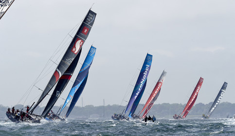 team AkzoNobel  in Volvo Ocean Race 2017-18.