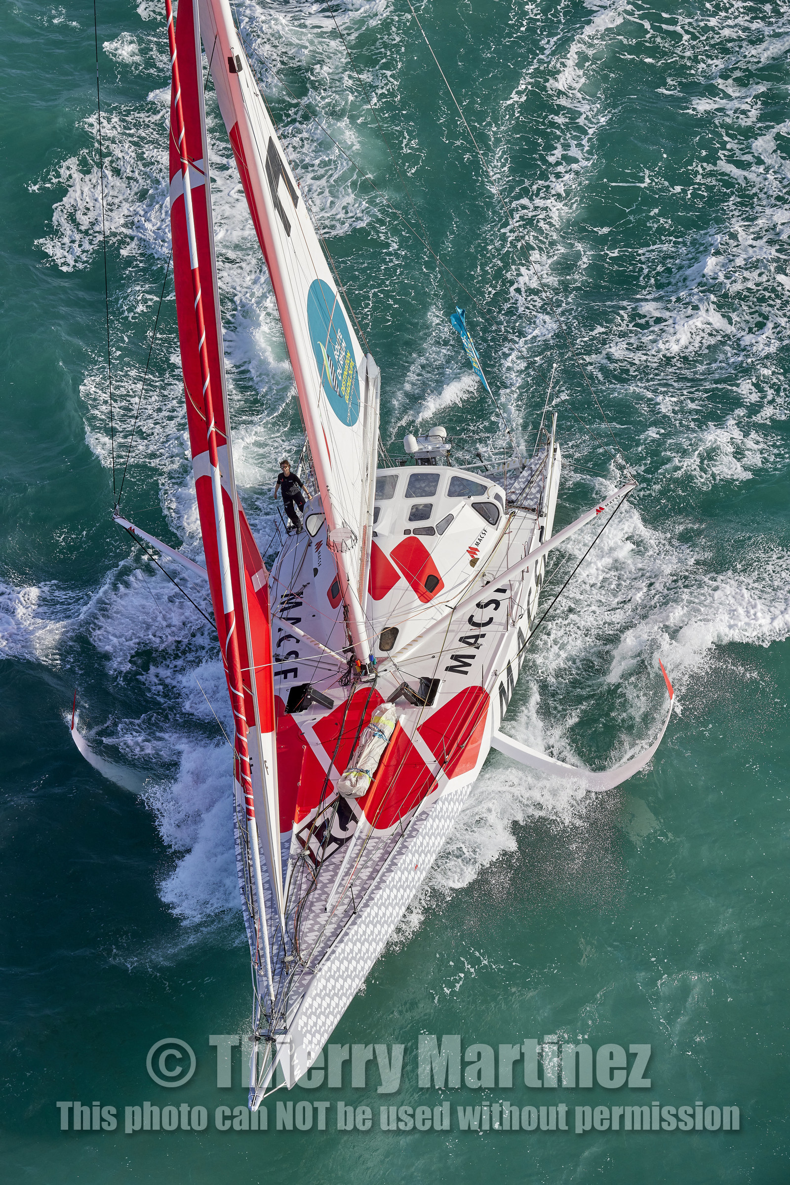 22_38885   © Thierry Martinez.DINARD, FRANCE. 9 Novembre  2022Départ de la 12éme ROUTE DU RHUM, transatlantique course à la voile en solitaire de St Malo(FRA)  à Pointe à Pitre (FRA-Guadeloupe) 3.543 milles nautiques.
