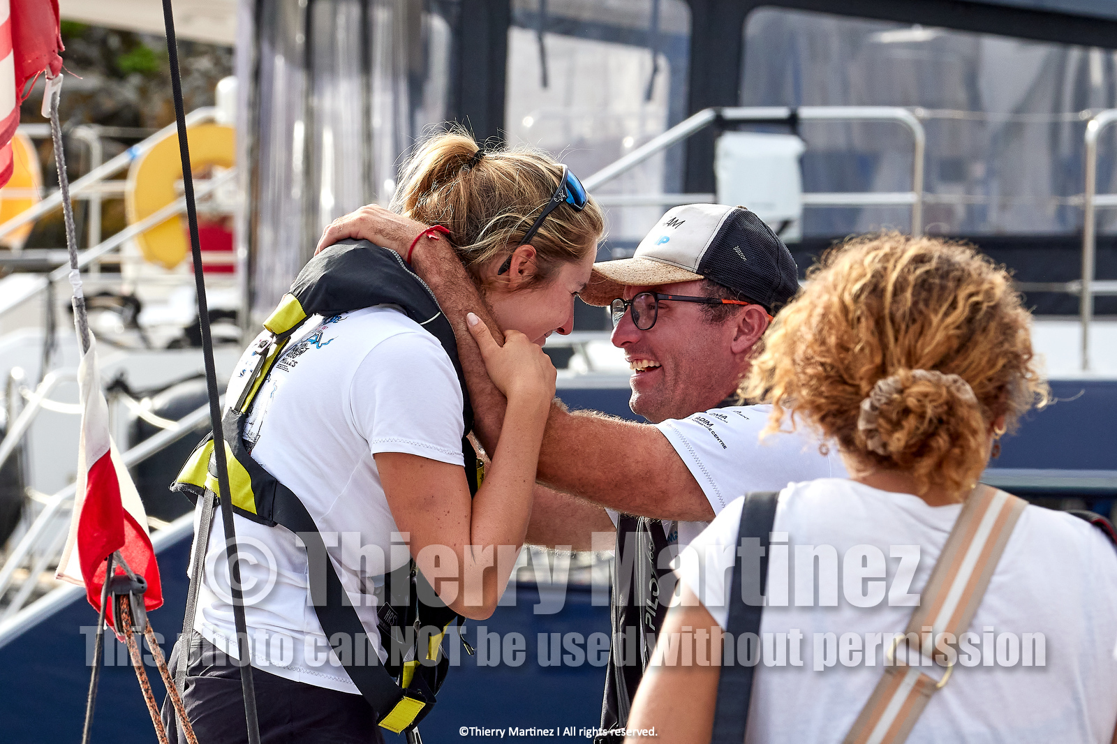 23_21734   © Thierry Martinez. LES SABLES D'OLONNE, 85 - FRANCE 25 septembre 2023.Départ MINI TRANSAT 2023. Départ du Dimanche 24 septembre retardé au Lundi 25 Sept .Les Sables d’Olonne (FRA)    Santa Cruz de la Palma ( Canaries)    St François ( Guadeloupe): 4050 NM.