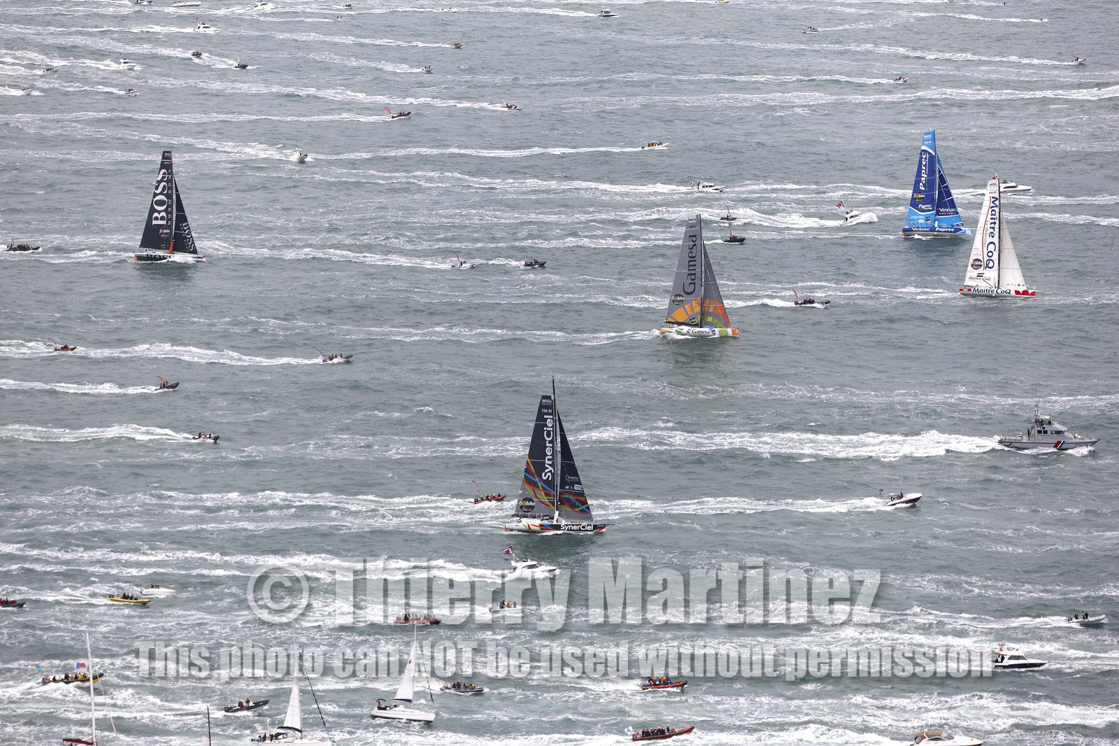 VENDEE GLOBE 2012 13 , Start 10 Nov 2012.