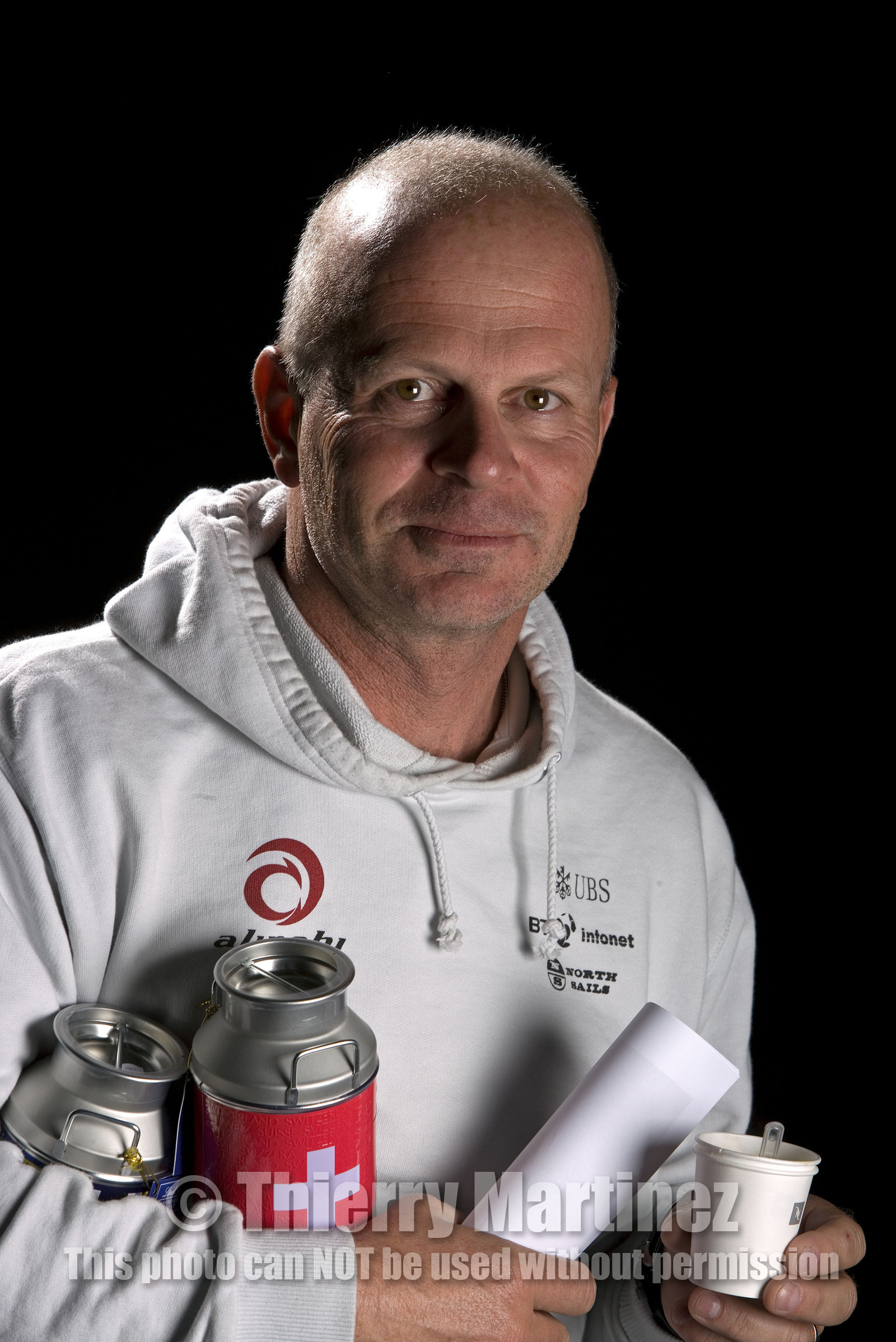 Alinghi - Valencia (Spain) April 2007..