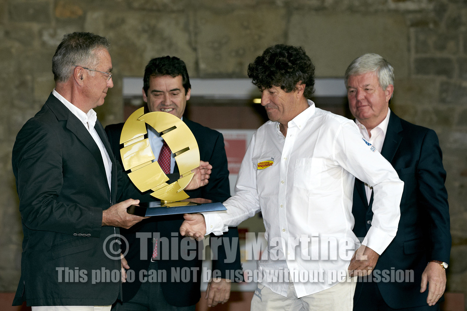 Prise giving  IMOCA OCEAN MASTERS WORLD CHAMPIONSHIP 2013-14