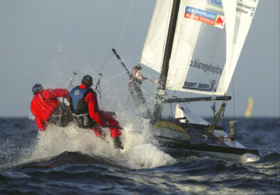 03_3135D © Th.Martinez,STOCKHOLM ARCHIPELAGO - SWEDEN9 07 03-Archipelago Raid (2003) Leg3 ..On the way to Finland : SUUNTO Stefan Engstrand & Björn Scherrer.