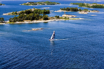 ©ThMartinez. NAGU, Finland, 28 JUNE 2006..Archipelago Raid 2006 (26-30 June 2006) Day 3-  .