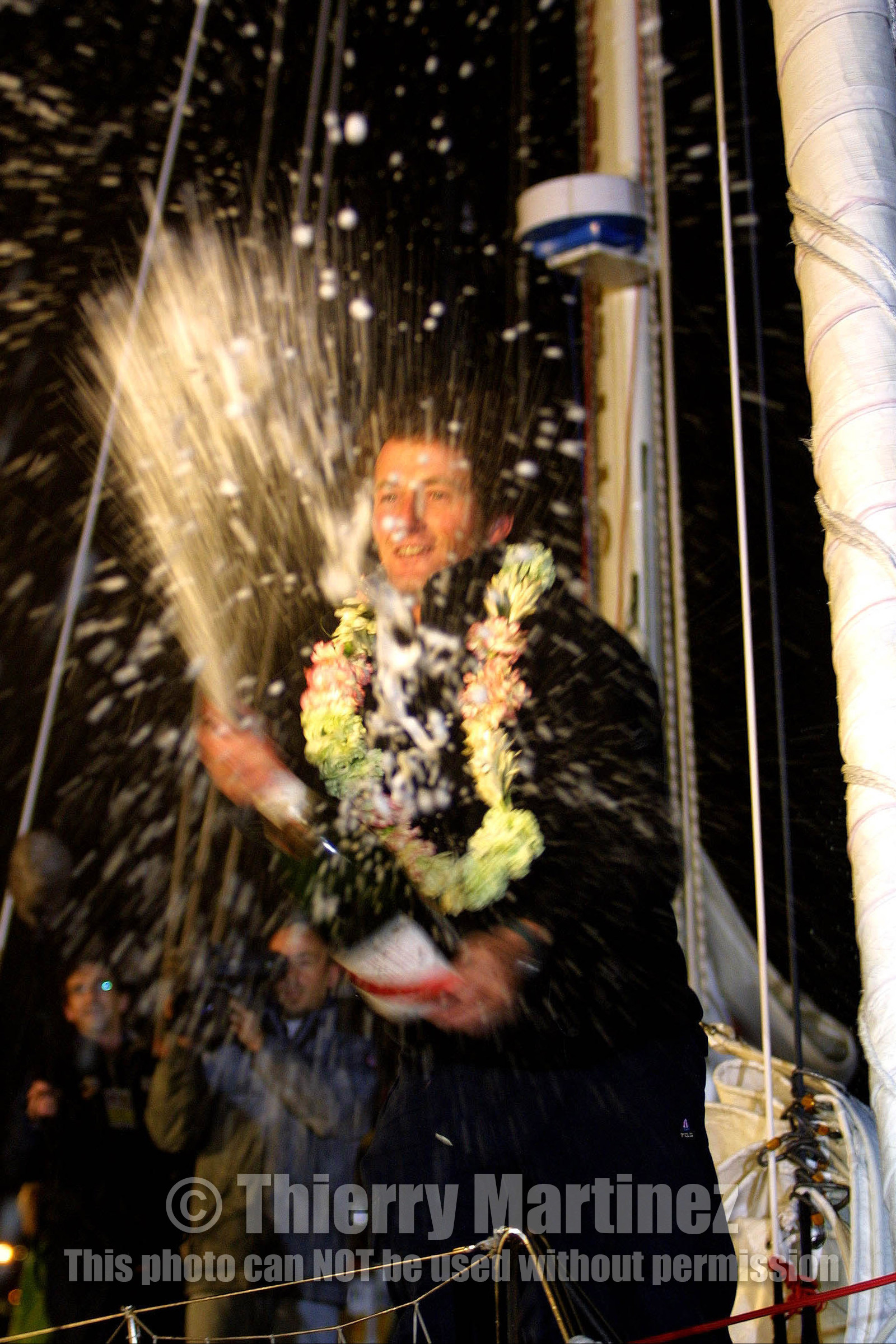 2000 Vendee Globe Winner. Les Sables d'Olonne(FRA)