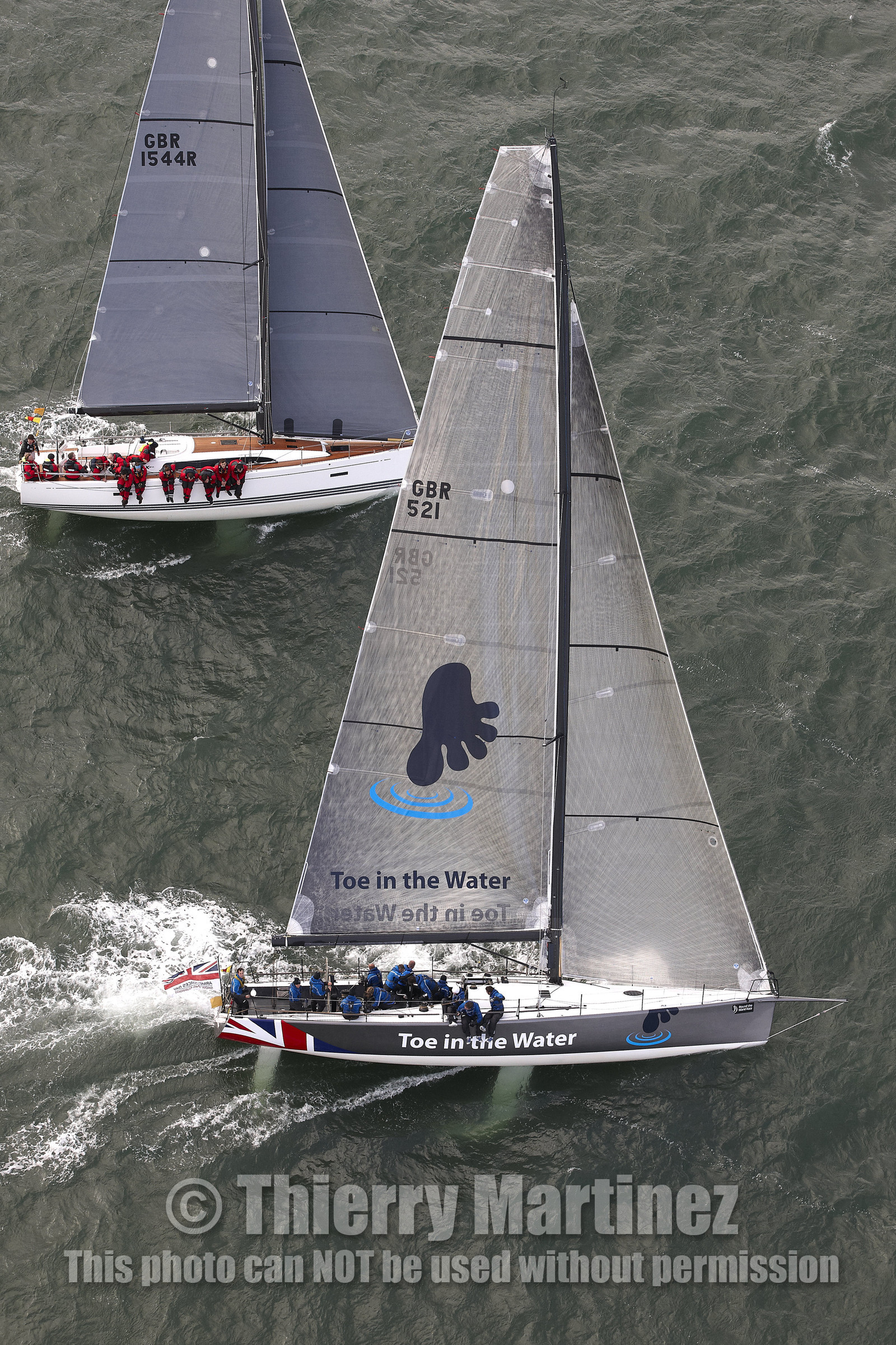 JP Morgan Asset Management Round The Island Race.
