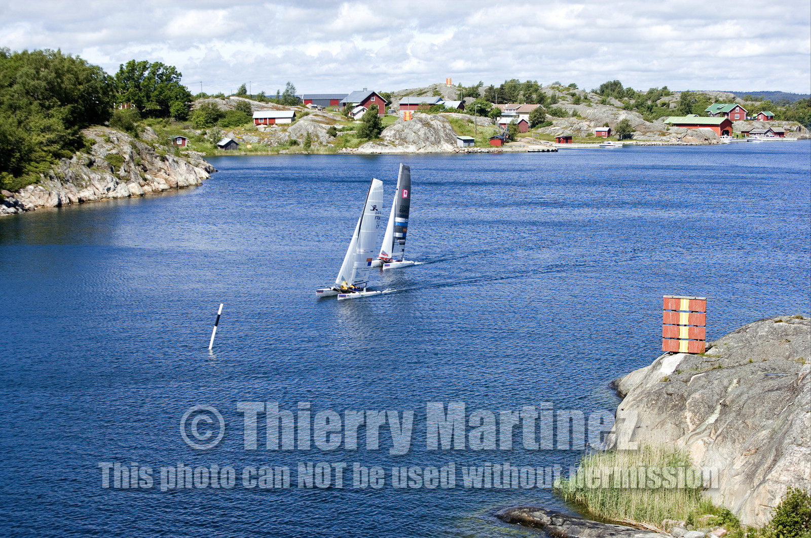 ©ThMartinez. NAGU, Finland, 28 JUNE 2006..Archipelago Raid 2006 (26-30 June 2006) Day 3-  .