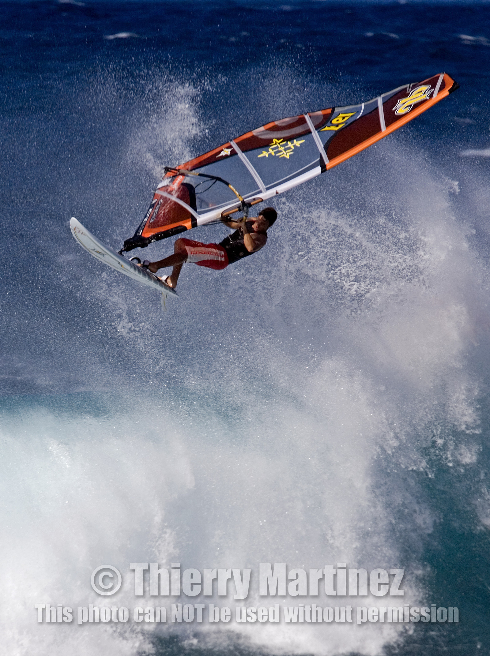 Ho'okipa beach HAWAII - USA . Jan 2007.