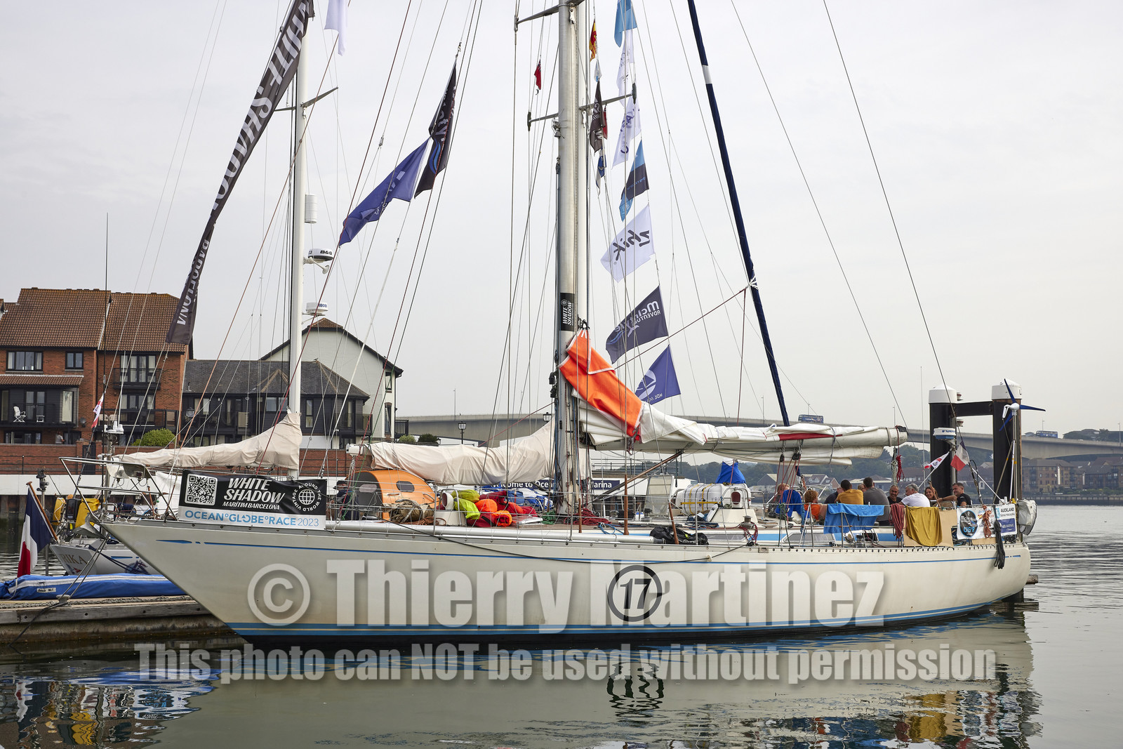23_17393   © Thierry Martinez. SOUTHAMPTON,  - UK 8 septembre 2023.OCEAN GLOBE RACE 2023.Start Leg 1 Sunday 10th Sept 2023: Southampton ( UK)   Cape Town ( South Africa) - 6650NM.