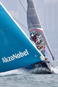 team AkzoNobel  in Volvo Ocean Race 2017-18.