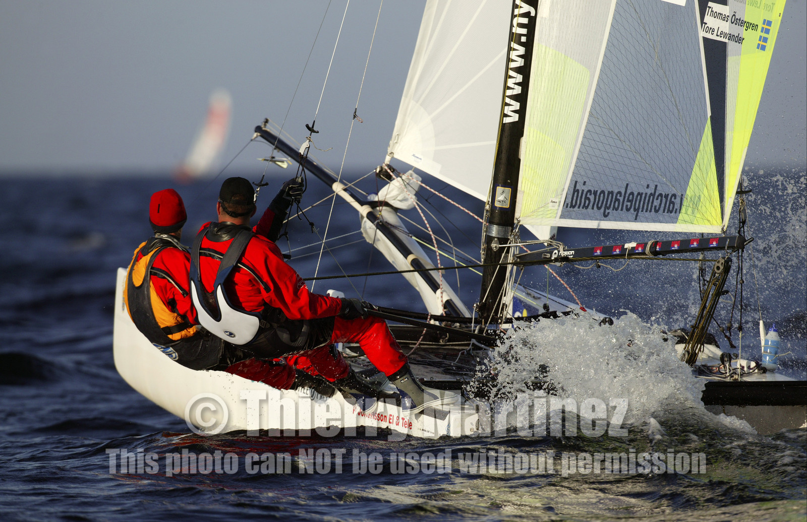 03_3121D  © Th.Martinez,STOCKHOLM  ARCHIPELAGO-SWEDEN, 9 07 03-Archipelago Raid (2003)  Leg3.NYNAS-HAVCBAD Thomas Östergren (SWE) & Tore Lewander (SWE)