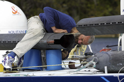 Yves Parlier (FRA) Vendée Globe 2000-01