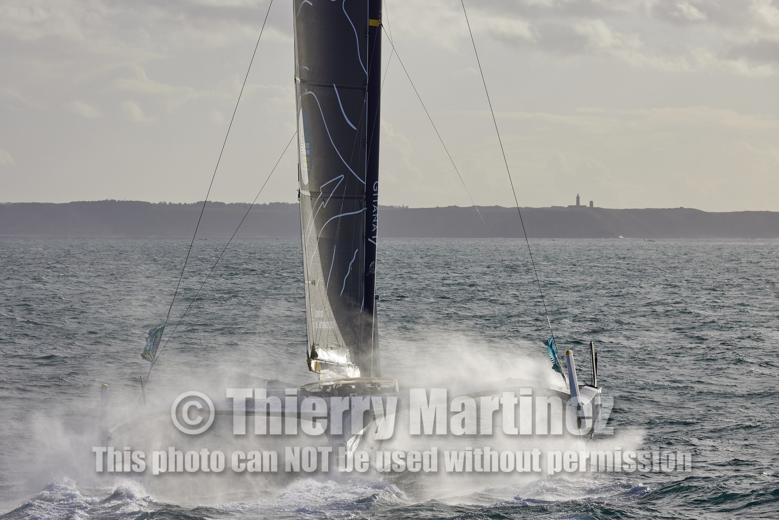 22_39903   © Thierry Martinez.DINARD, FRANCE. 9 Novembre  2022Départ de la 12éme ROUTE DU RHUM, transatlantique course à la voile en solitaire de St Malo(FRA)  à Pointe à Pitre (FRA-Guadeloupe) 3.543 milles nautiques.
