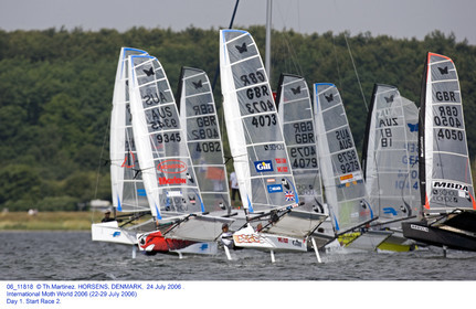 International Moth World 2006 - Horsens-DEN. (22-29 July 2006) .