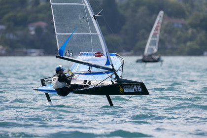 2013 US National International Moth - Kaneohe Bay - Hawaii -USA . 10-11 October 2013