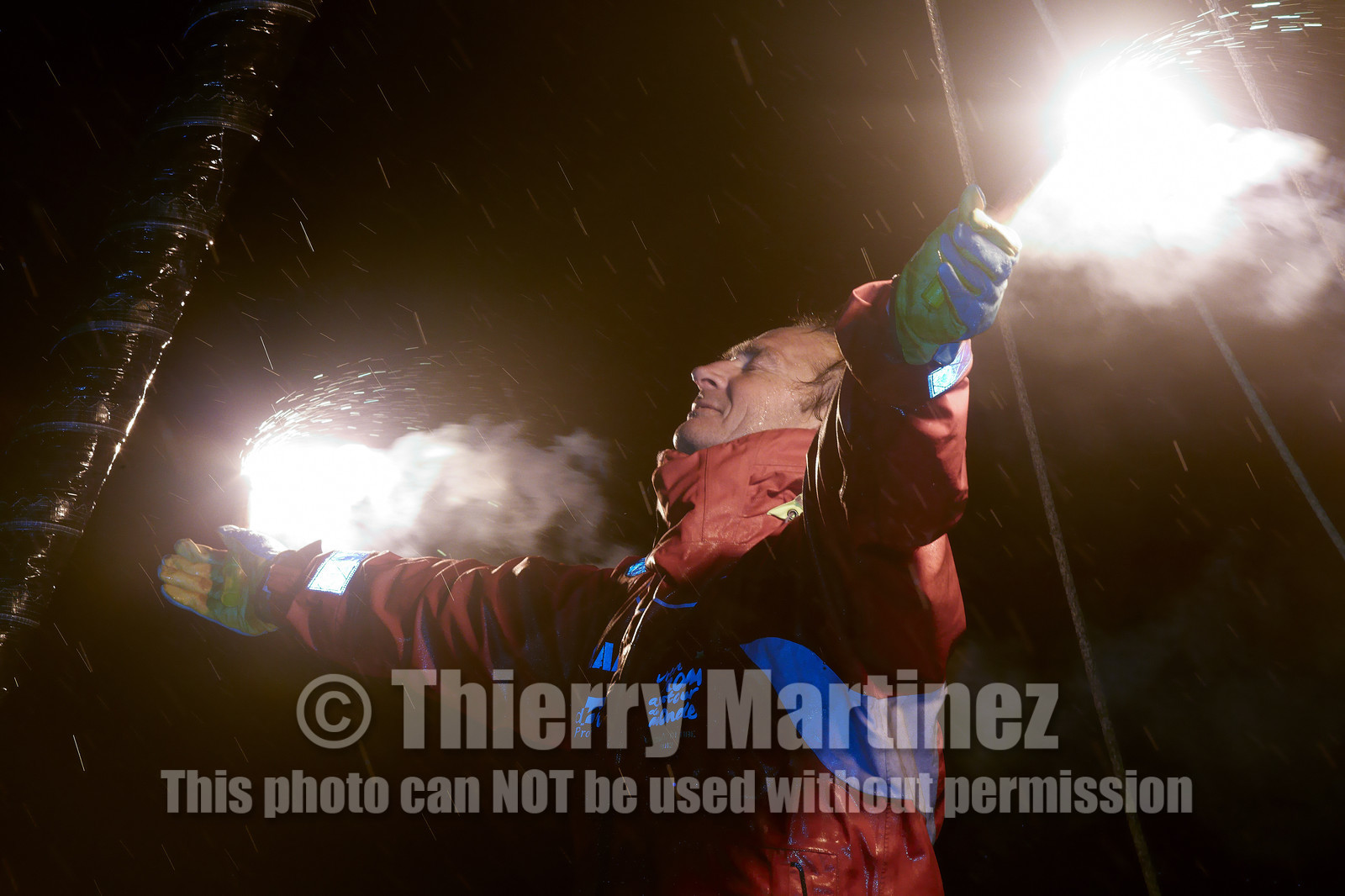 2012 13 VENDEE GLOBE.Bertrand de Broc (FRA) VNAM, aver EDM Projets