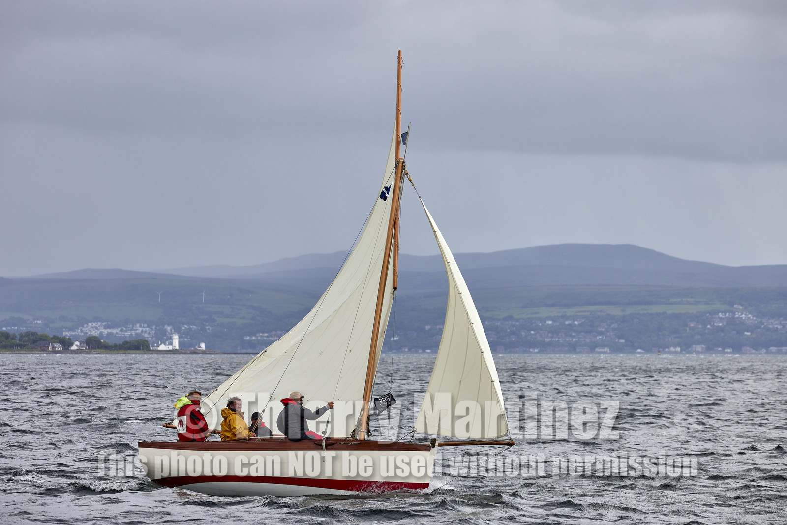 22_17006   © Thierry Martinez.FAIRLIE,SCOTLAND - UK 12th June 20222022 RICHARD MILLE FIFE REGATTA.Day 2 : LARGS to ROTHESAY
