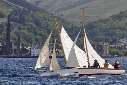 22_17006   © Thierry Martinez.FAIRLIE,SCOTLAND - UK 12th June 20222022 RICHARD MILLE FIFE REGATTA.Day 2 : LARGS to ROTHESAY