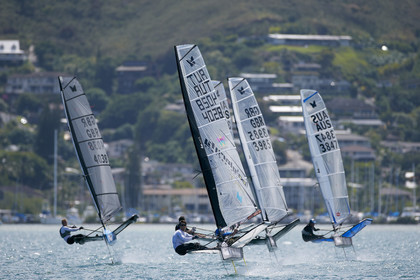 2013 US National International Moth - Kaneohe Bay - Hawaii -USA . 10-11 October 2013