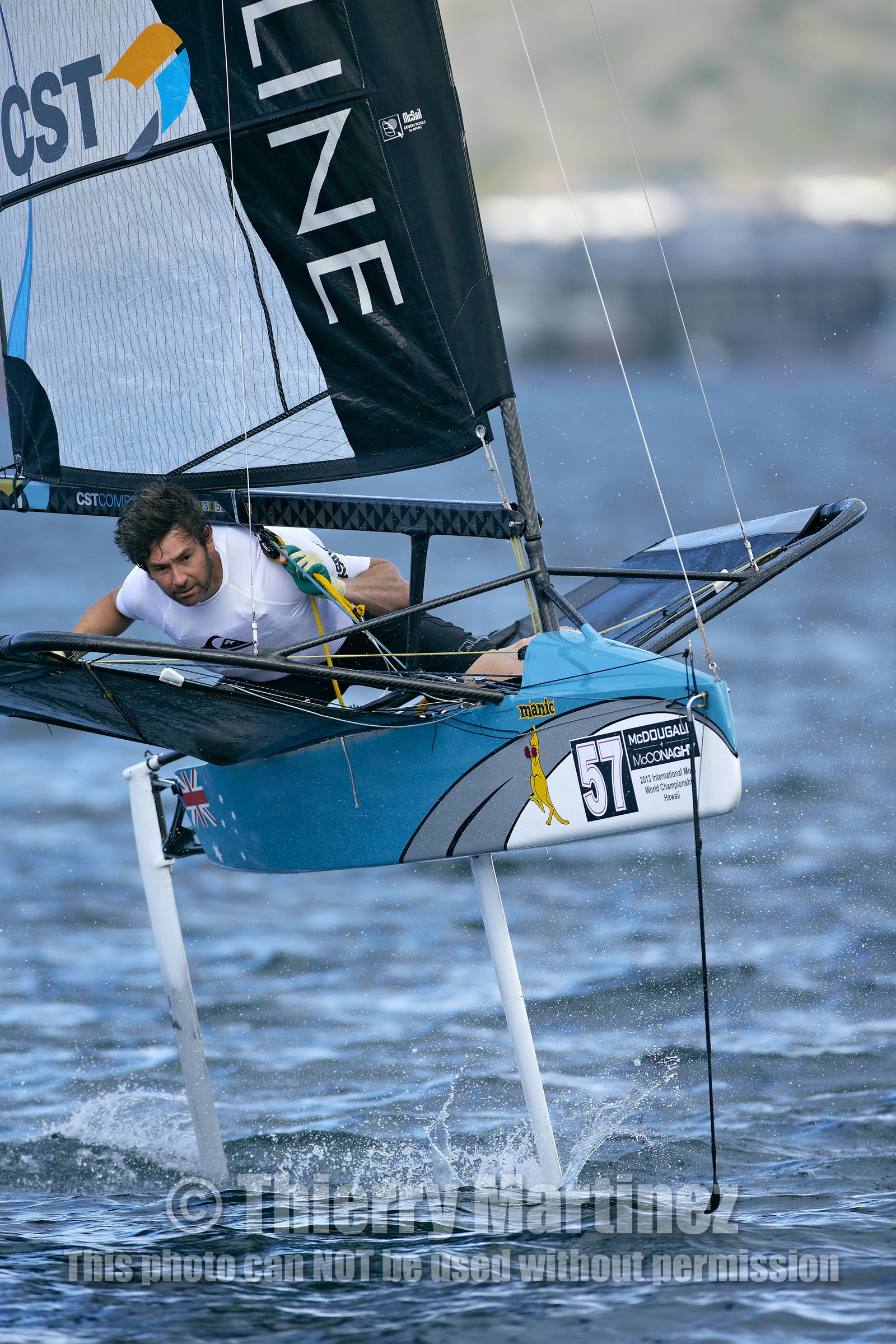 2013 McDOUGALL+McCONAGHY Moth Worlds - Kaneohe Bay - Hawaii -USA . October 2013