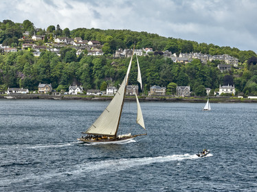 22_17006   © Thierry Martinez.FAIRLIE,SCOTLAND - UK 12th June 20222022 RICHARD MILLE FIFE REGATTA.Day 2 : LARGS to ROTHESAY