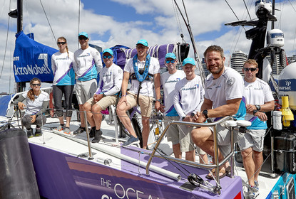 team AkzoNobel  in Volvo Ocean Race 2017-18.