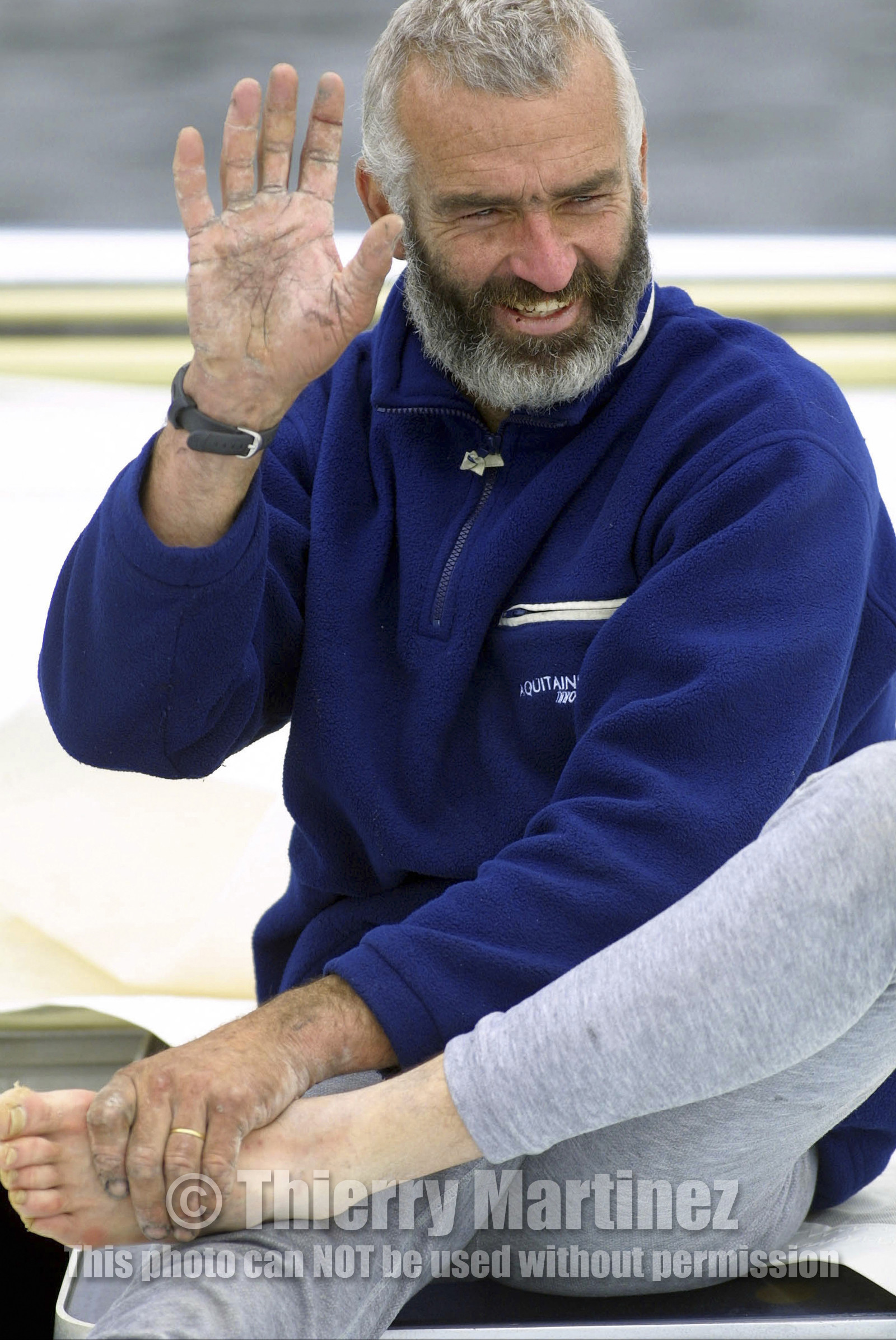 Yves Parlier (FRA) Vendée Globe 2000-01