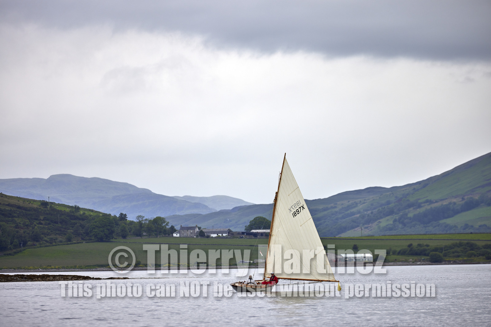 22_21456  © Thierry Martinez.FAIRLIE,SCOTLAND - UK 14th June 20222022 RICHARD MILLE FIFE REGATTA.Day 4 :ROTHESAY (ISLE OF BUTE) to PORTAVADIE.