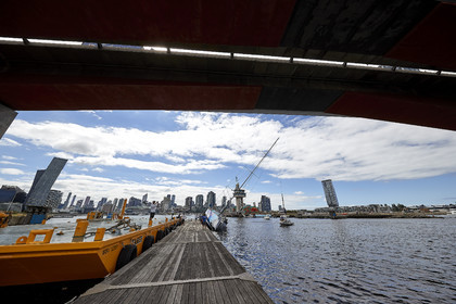 team AkzoNobel  in Volvo Ocean Race 2017-18.