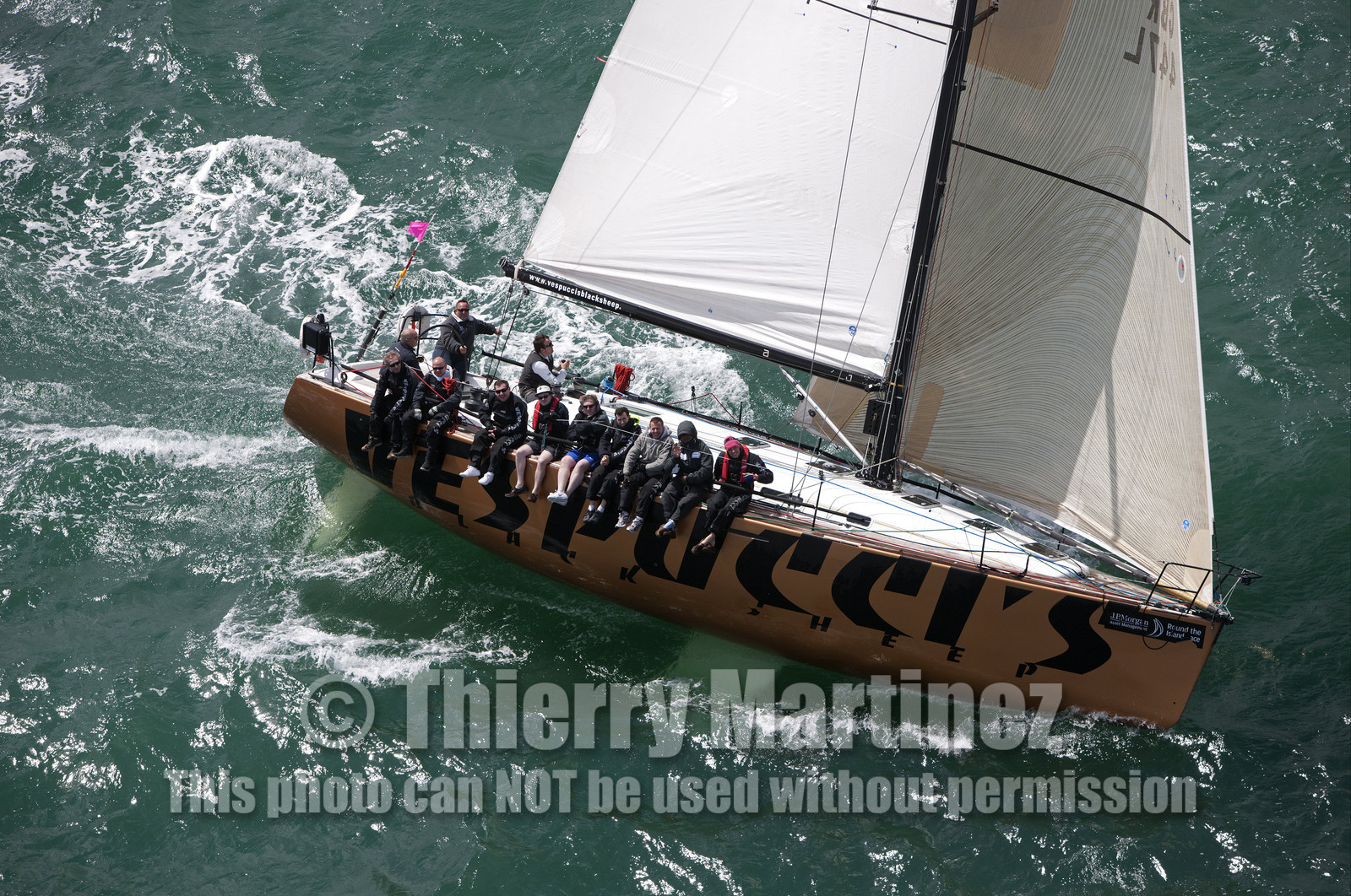 JP Morgan Asset Management Round The Island Race. 19 June 2010.