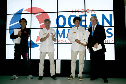 Prise giving  IMOCA OCEAN MASTERS WORLD CHAMPIONSHIP 2013-14