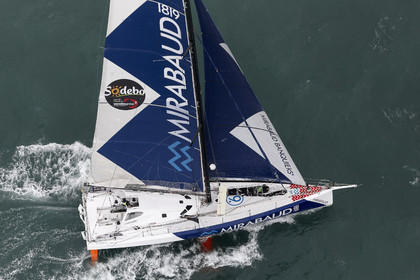 VENDEE GLOBE 2012 13 , Start  10 Nov 2012.
