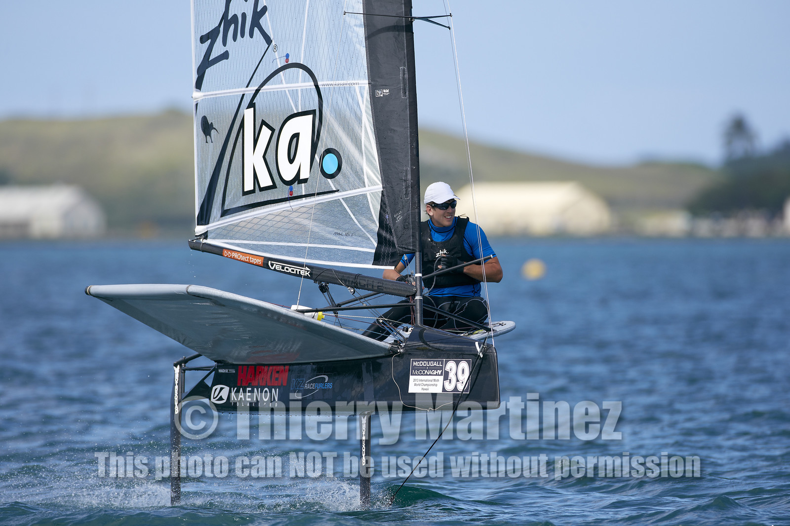 2013 US National International Moth - Kaneohe Bay - Hawaii -USA . 10-11 October 2013