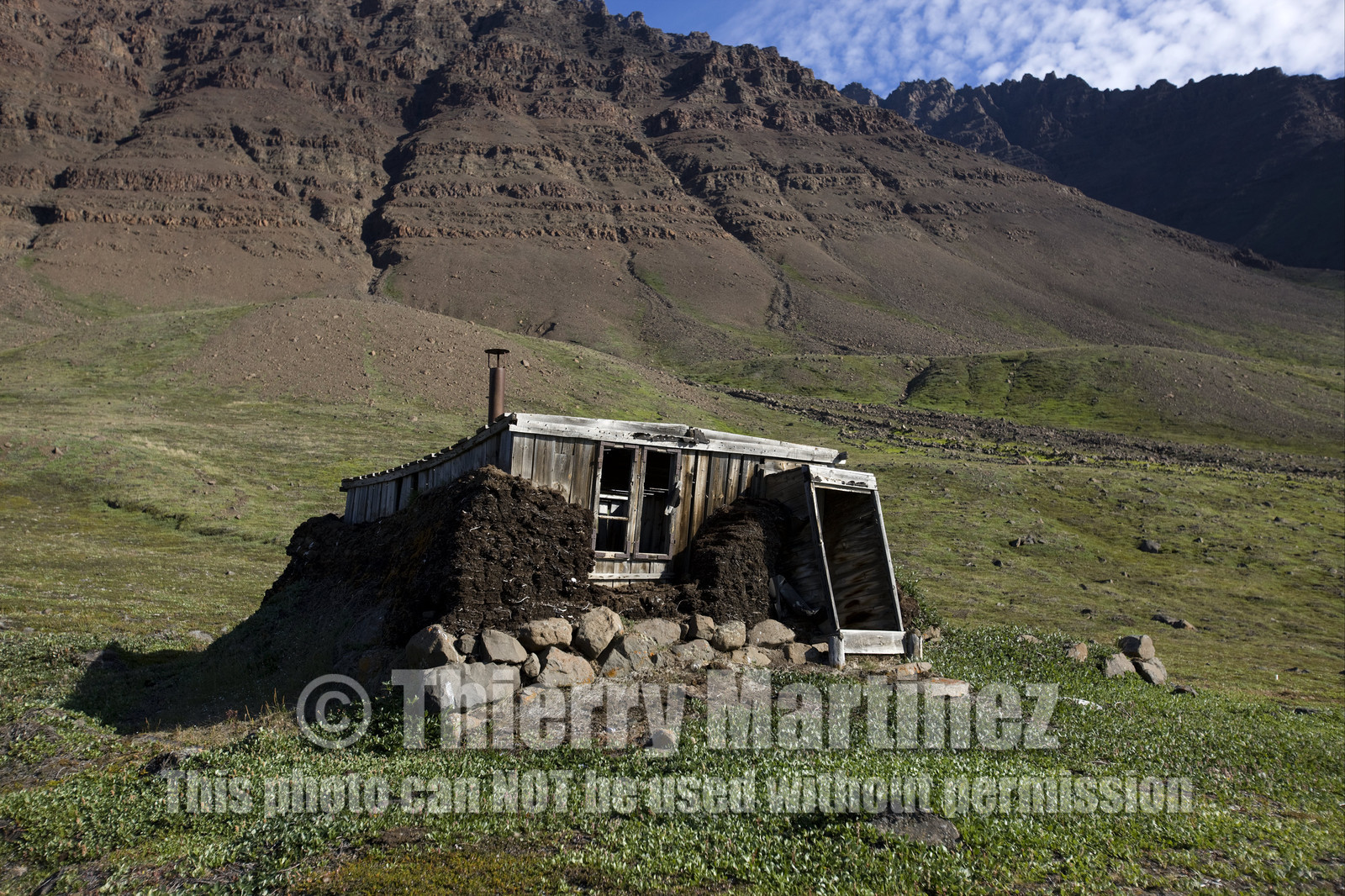 Schooner LA LOUISE sailing on west coast of Greenland.