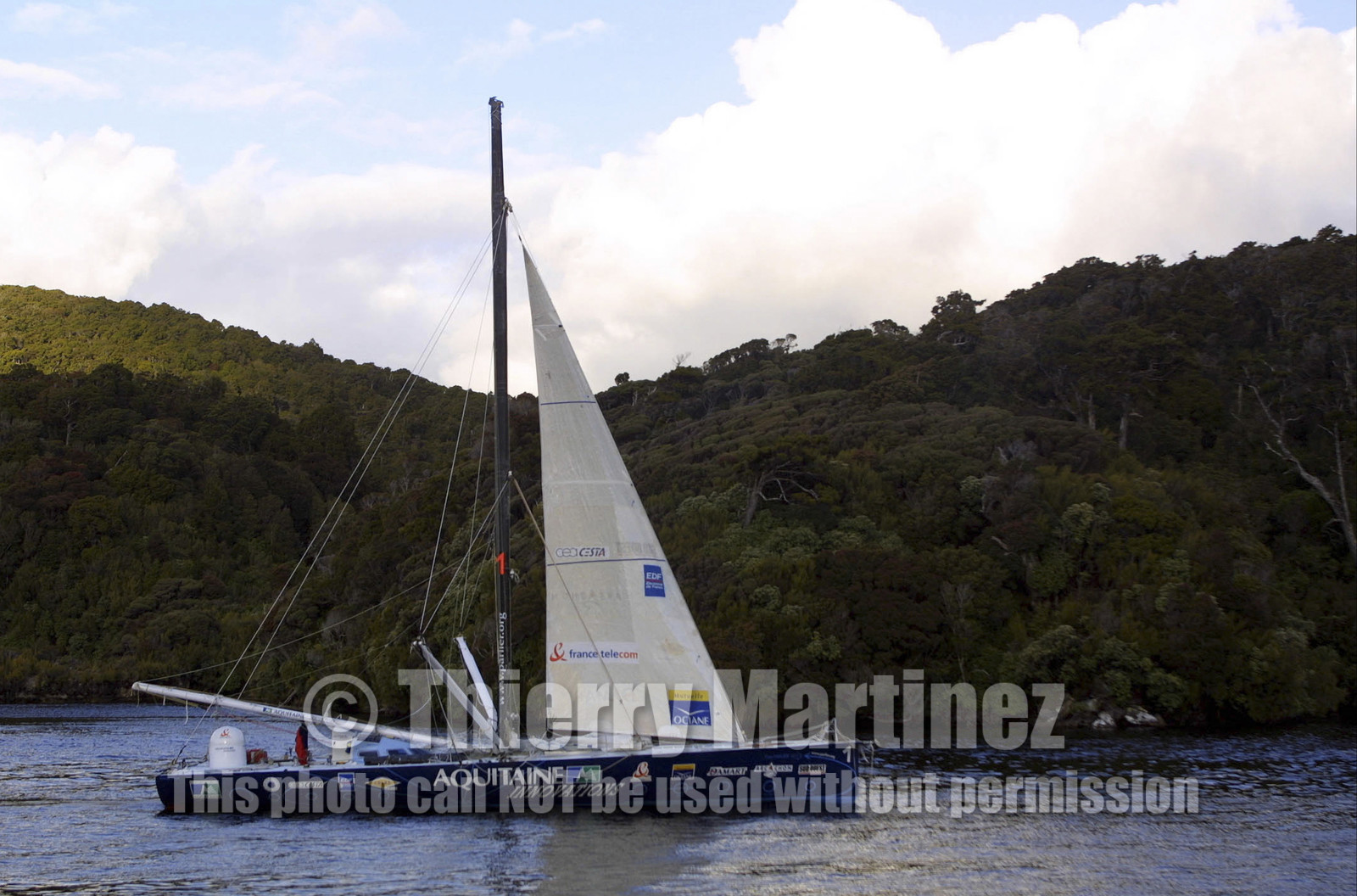 Yves Parlier (FRA) Vendée Globe 2000-01
