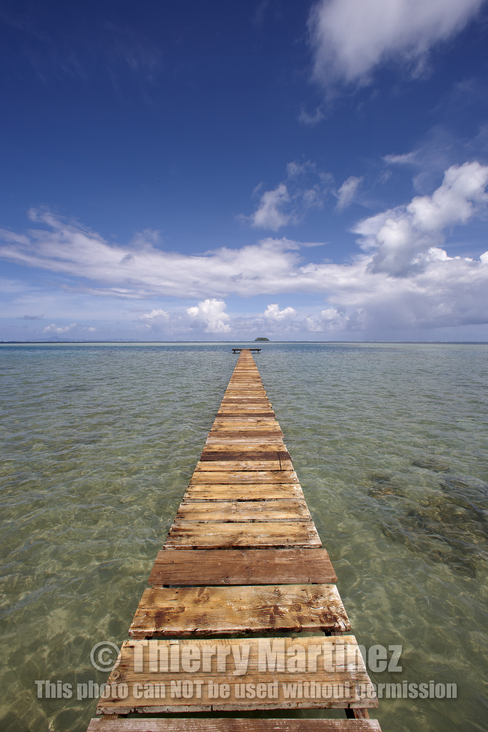 15_024289  ©ThMartinez Sea&Co.  RAIATEA - ILES SOUS LE VENT. POLYNESIE FRANCAISE .  2 Février 2015. ..Ponton