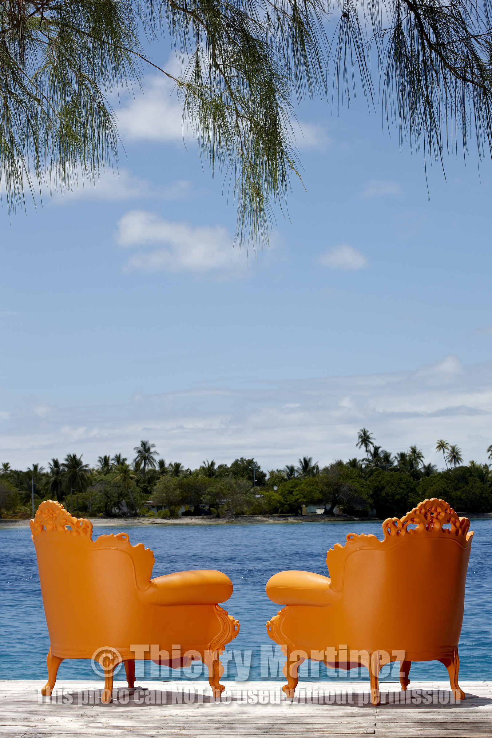 15_026664  ©ThMartinez Sea&Co.  RANGIROA - ARCHIPEL des TUAMOTU. POLYNESIE FRANCAISE .  8 Février 2015. .Le relais de Joséphine..