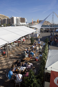 VOLVO OCEAN RACE - 2008 2009. IN-PORT RACE in Alicante-Spain.