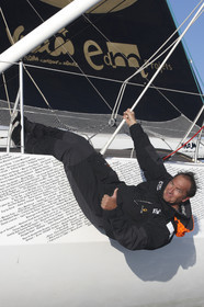 VOTRE NOM AUTOUR DU MONDE , skipper Bertrand de Broc (FRA)