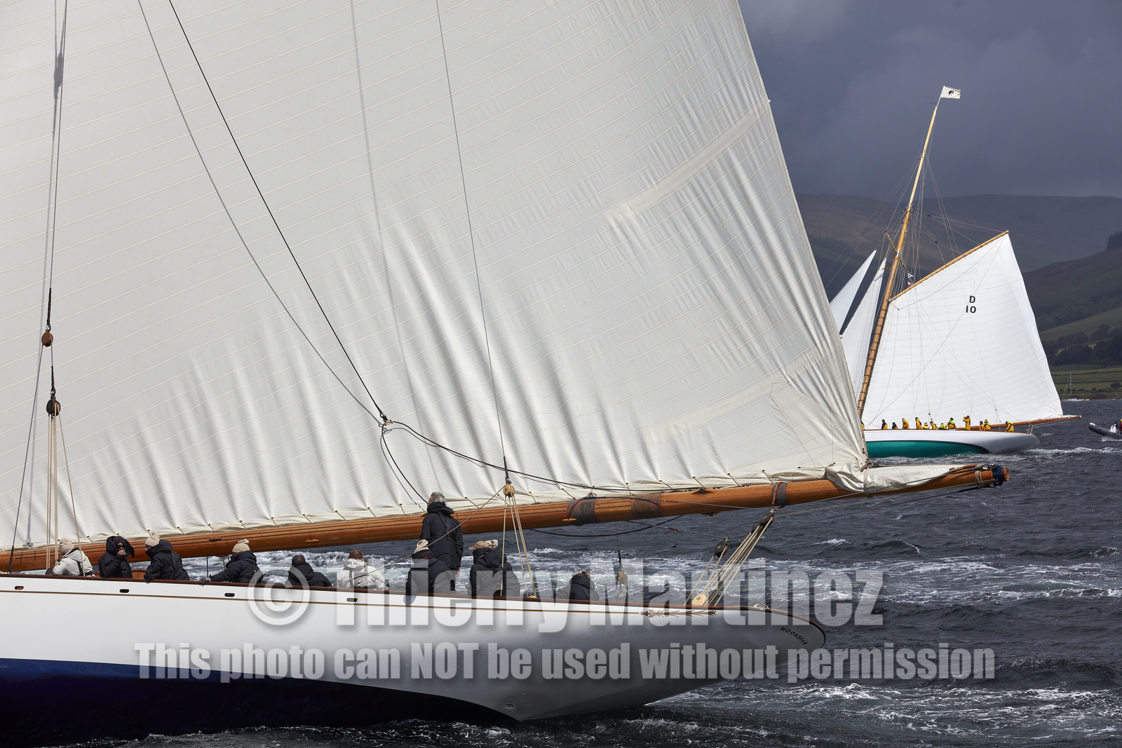 22_17006   © Thierry Martinez.FAIRLIE,SCOTLAND - UK 12th June 20222022 RICHARD MILLE FIFE REGATTA.Day 2 : LARGS to ROTHESAY