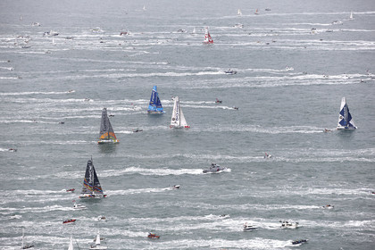 VENDEE GLOBE 2012 13 , Start 10 Nov 2012.