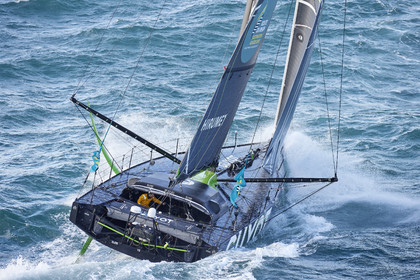 22_39616   © Thierry Martinez.DINARD, FRANCE. 9 Novembre  2022Départ de la 12éme ROUTE DU RHUM, transatlantique course à la voile en solitaire de St Malo(FRA)  à Pointe à Pitre (FRA-Guadeloupe) 3.543 milles nautiques.