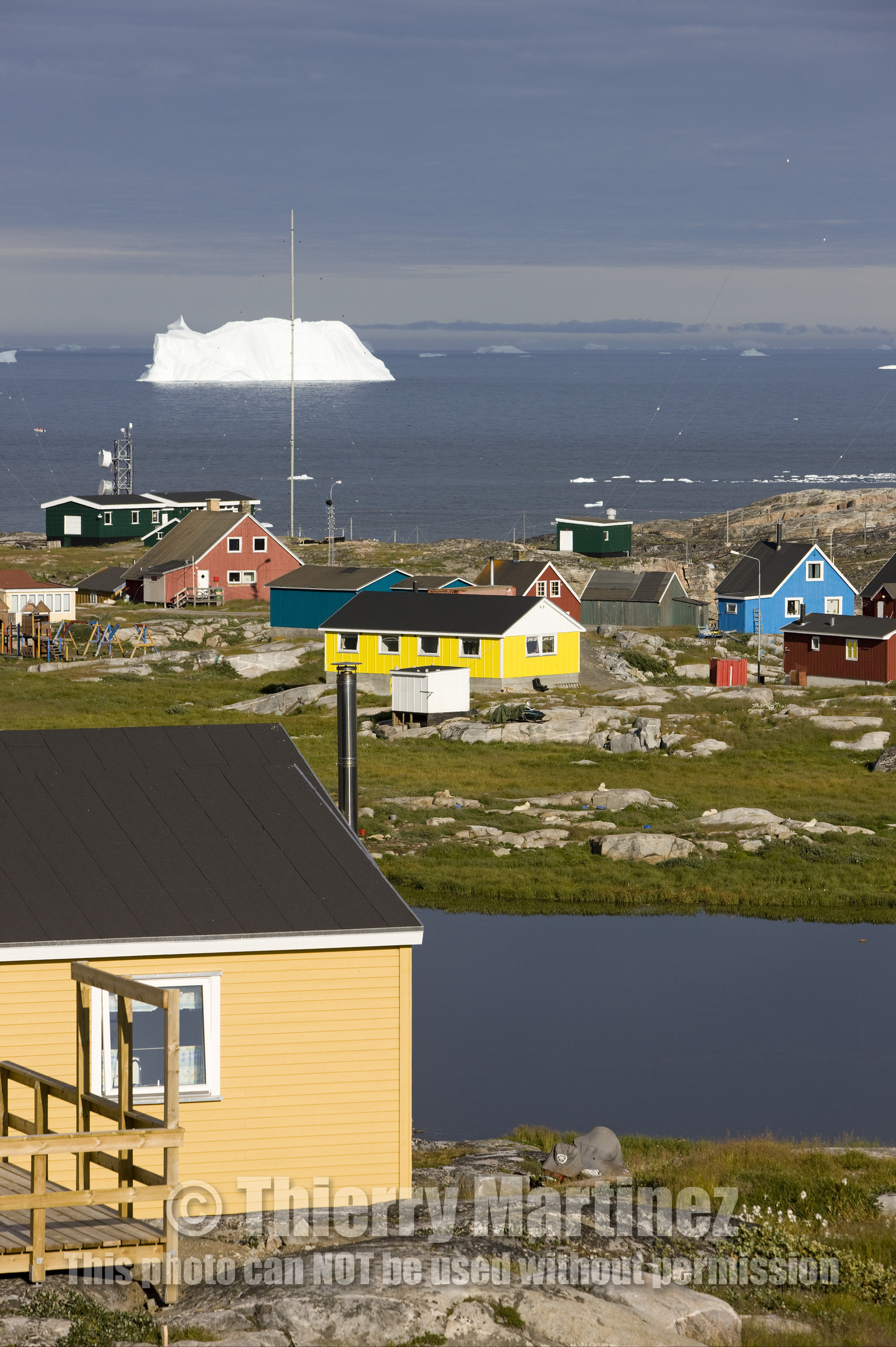 Schooner LA LOUISE sailing on west coast of Greenland.